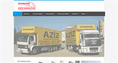 Desktop Screenshot of evdenevediyarbakir.com
